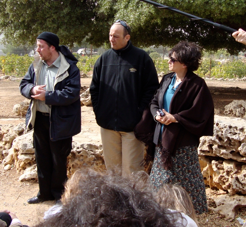 Michaël Blum, Yoram Bitane et Sara Brownstein