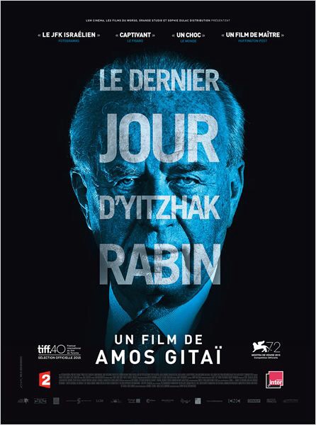 Projection-débat du film d’Amos Gitaï, “Le dernier jour d’Yitzhak Rabin”, le 16/12 à L’Arlequin