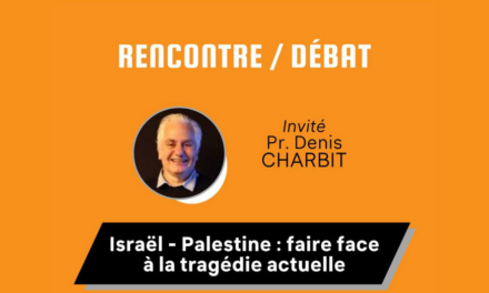 DENIS CHARBIT… DIMANCHE 17 MARS à 13h30  (à Paris en présentiel)