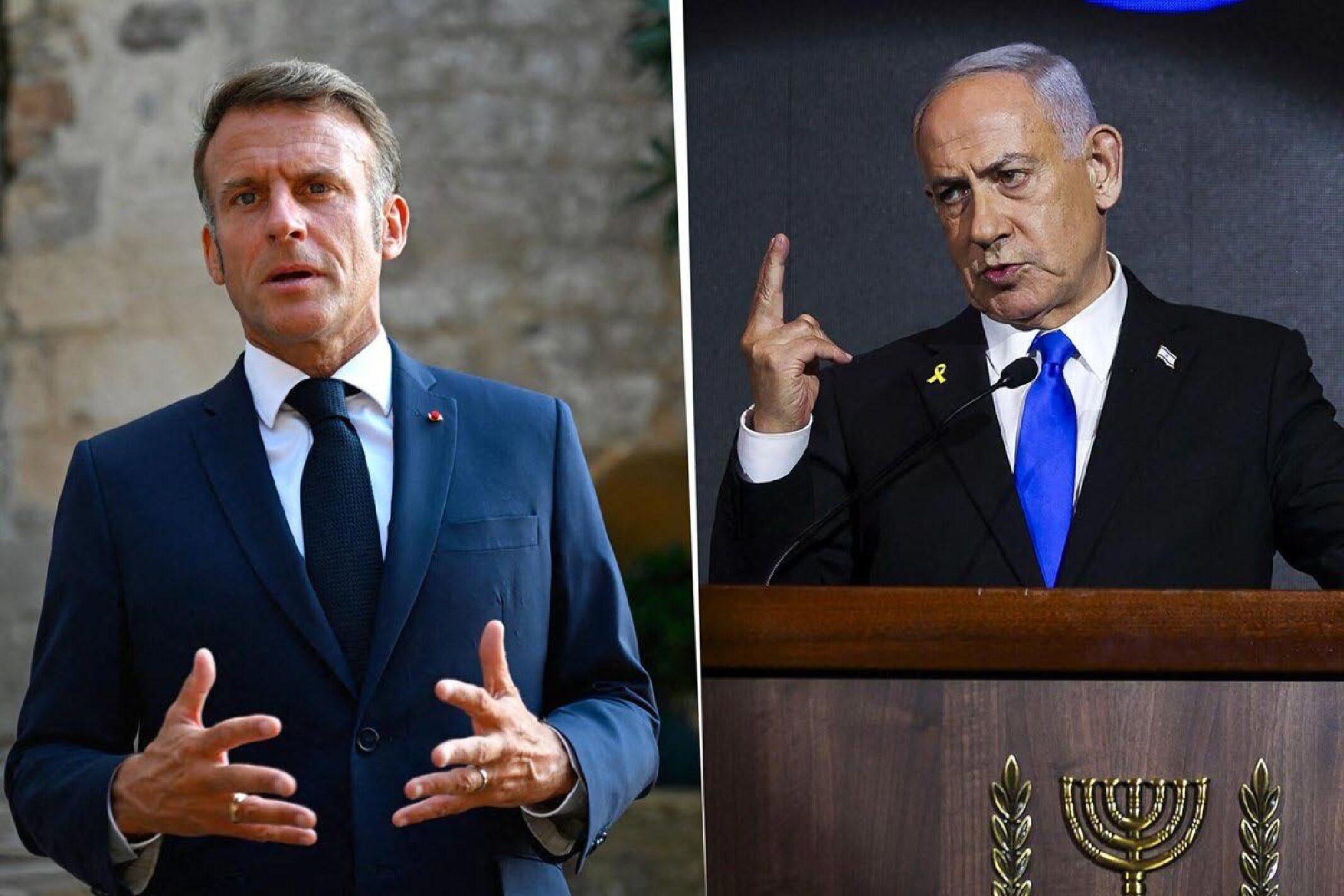 EN RÉACTION À LA LETTRE DE B.NETANYAHU À E. MACRON – COMMUNIQUÉ JCALL / LA PAIX MAINTENANT