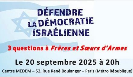 SAMEDI 20 SEPTEMBRE à 20 h au MEDEM