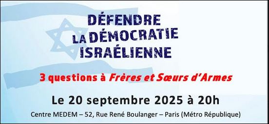SAMEDI 20 SEPTEMBRE à 20 h au MEDEM