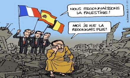 RECONNAÎTRE MAINTENANT L’ÉTAT DE PALESTINE ÉTAIT BIEN NÉCESSAIRE